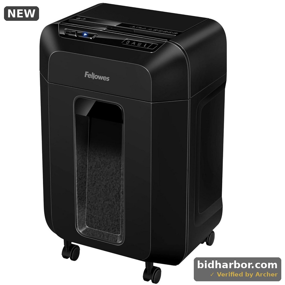 Fellowes Automax 100ma Micro-cut Shredder, 100 Auto/ 10 Manual Sheet Capacity