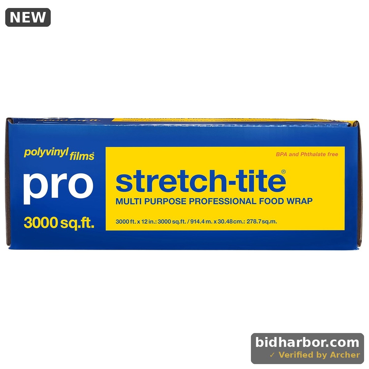 Stretch-tite Pro Multi-Purpose Professional 12 Food Wrap 3 000 Square Feet