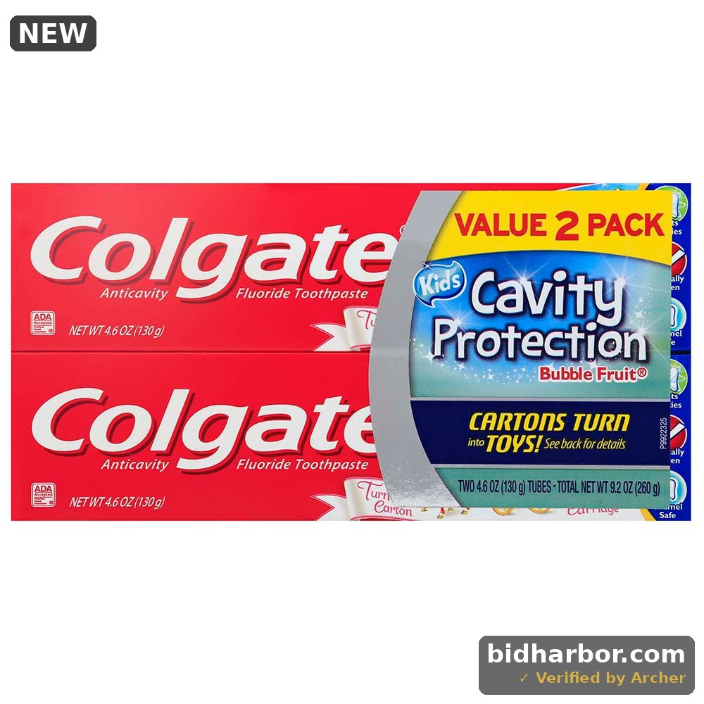 Colgate Kids Cavity Protection Toothpaste - Bubble Fruit