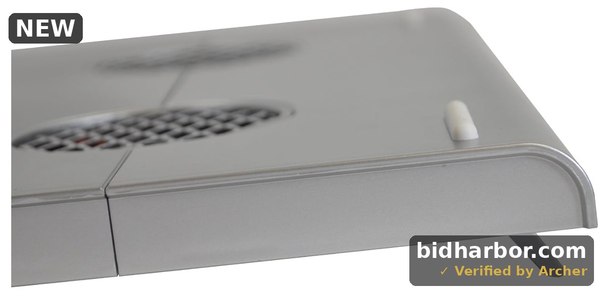 iHome Expandable USB Powered Cooling Pad For Mac Silver IMAC-A300S