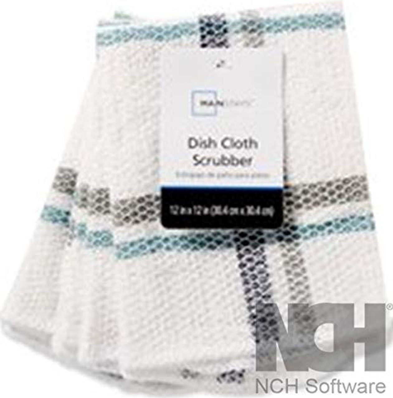 Mainstays Blue Scrubber Dishcloth