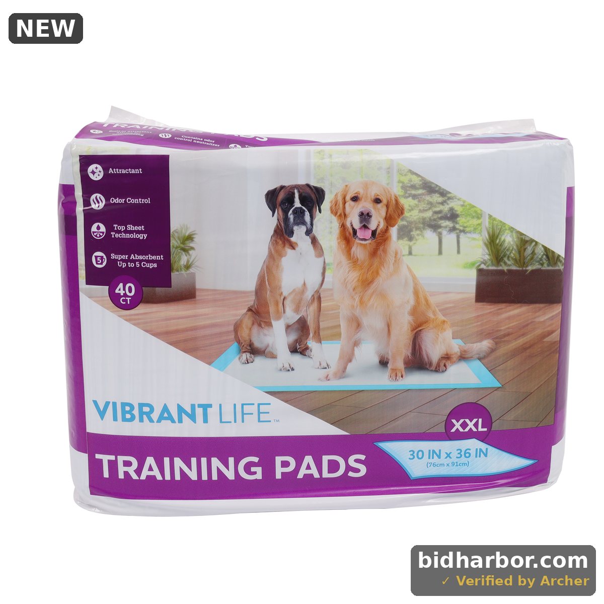 Pet All Star XXL Training Pads Dog Housebreaking Pads, 30" X 36