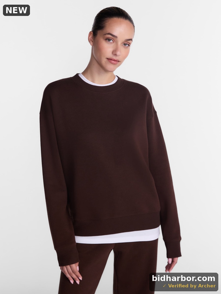 Athletic Works Women S Fleece Sweatshirt with Long Sleeves Sizes XS-XXXL