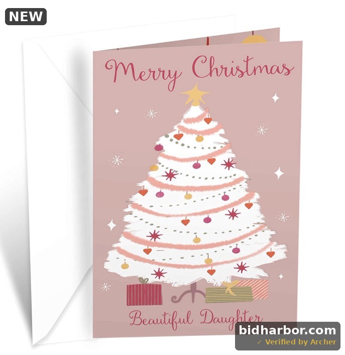 Prime Greetings Daughter Christmas Card