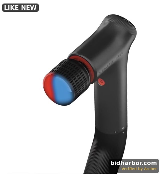 Sharper Image Power Percussion Hot + Cold Reach Percussion Massager 14.000 X 12.000 X 5.000