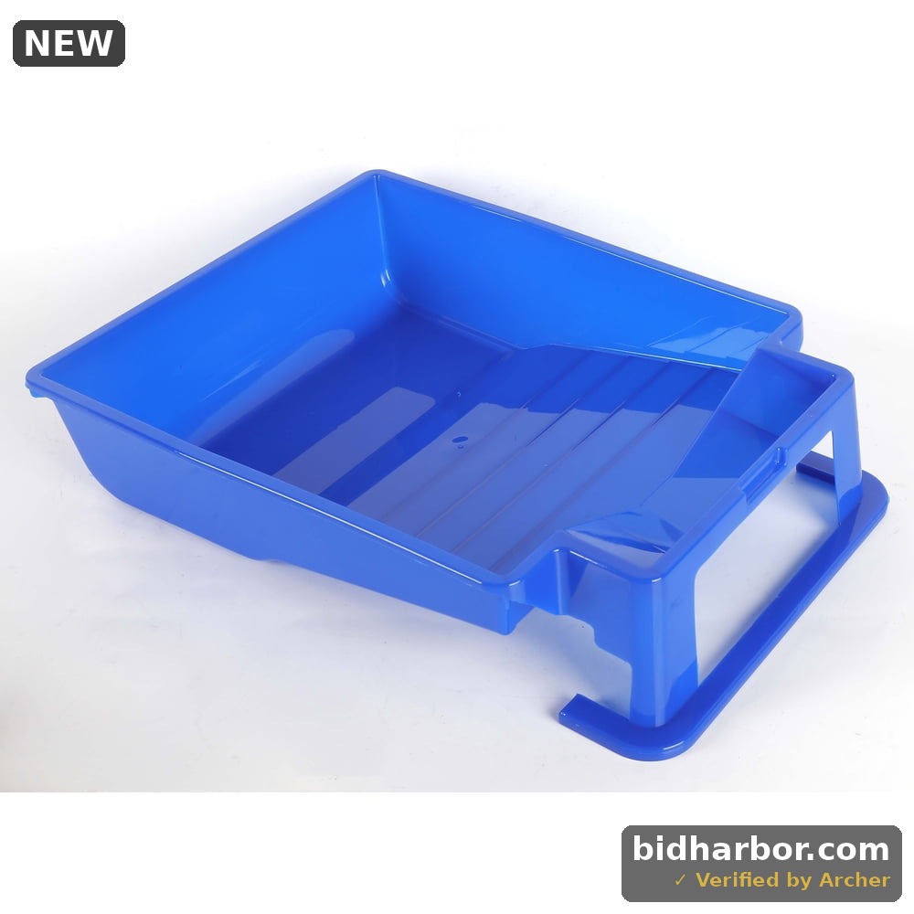 PaintPro Plastic 9-Inch Plastic Paint Tray Blue