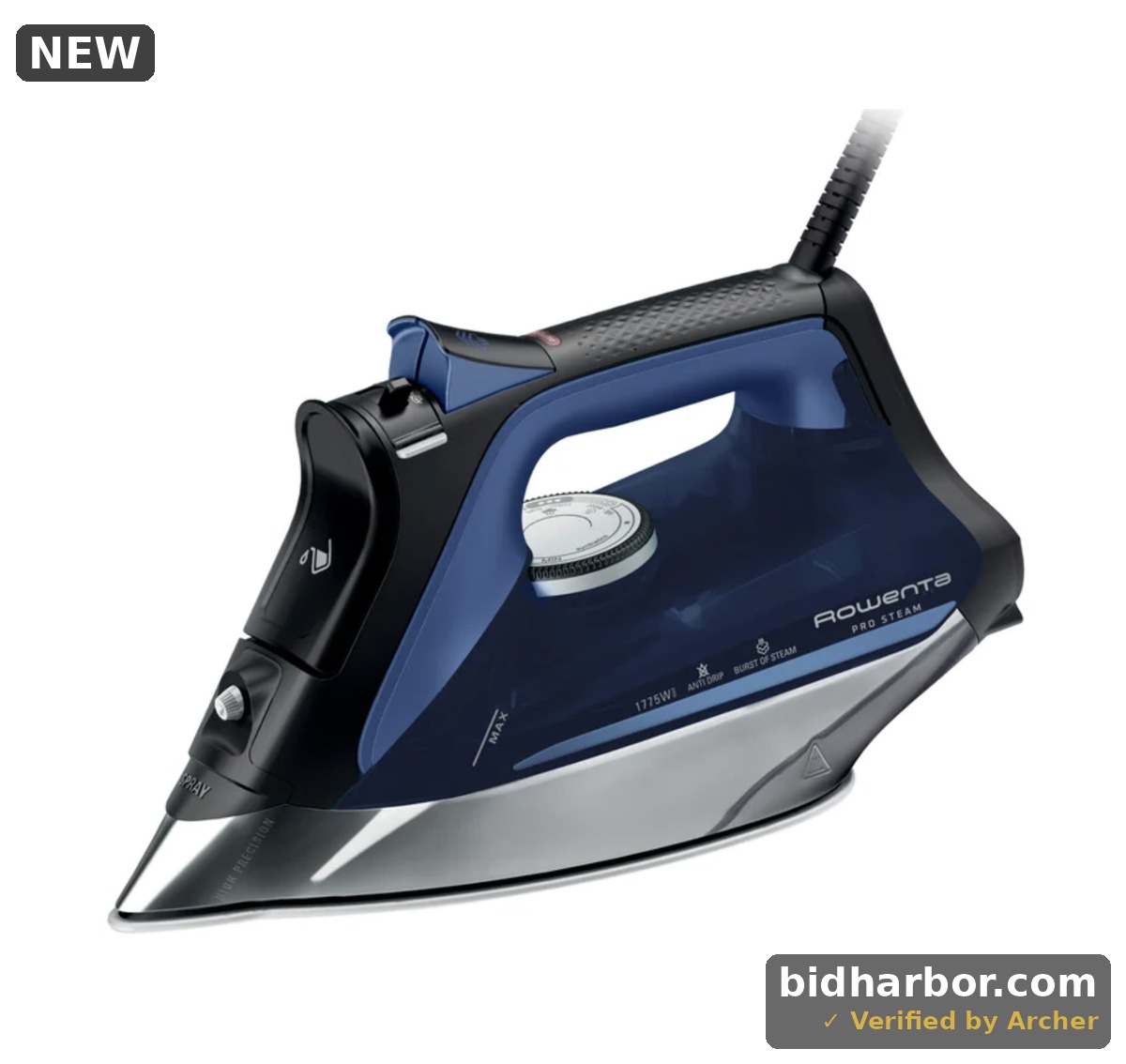 Rowenta Pro Steam Iron Model DW8302