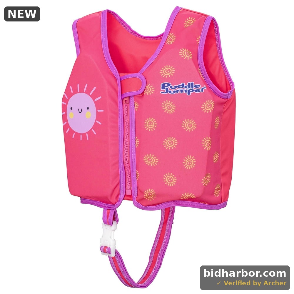 Puddle Jumper AquaStar Fabric Toddler Unisex Swim Vest, Step 2, Ages 1+, Weight Capacity Up to 40 lb