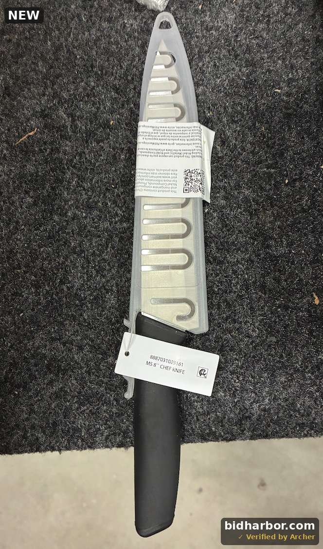 8 in Stainless Steel Chef Knife