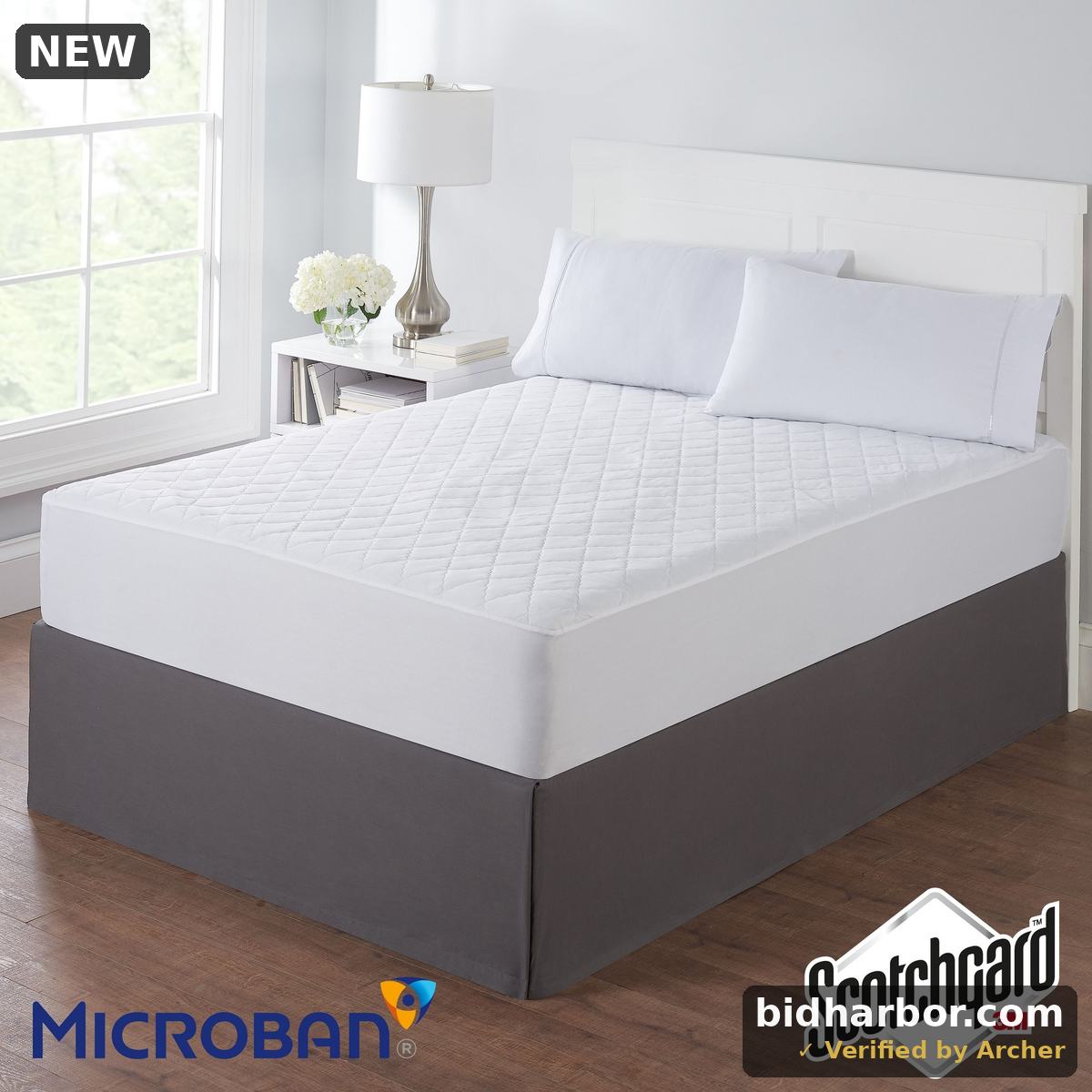 Mainstays Super Soft Quilted Mattress Pad, Twin/Twin XL