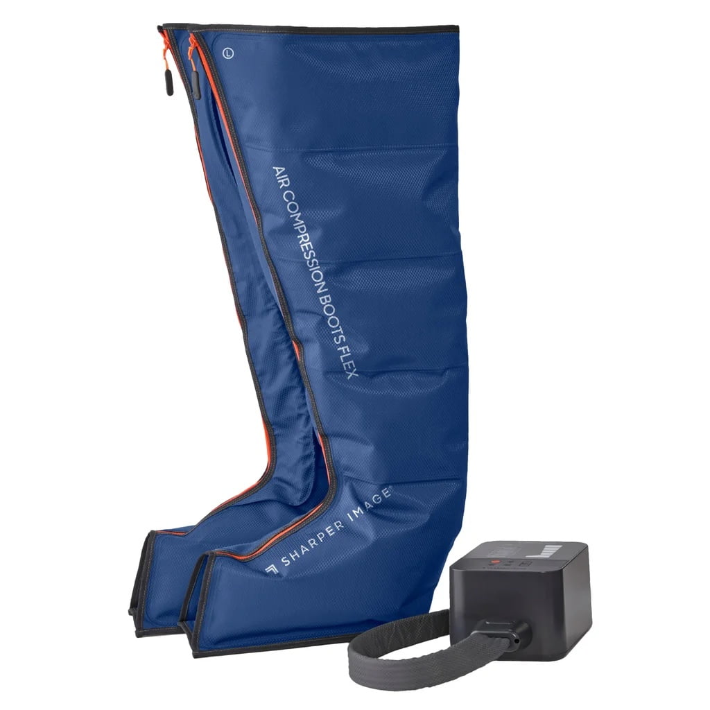 Sharper Image Air Compression Boots Flex Leg Recovery System Large/X-Large