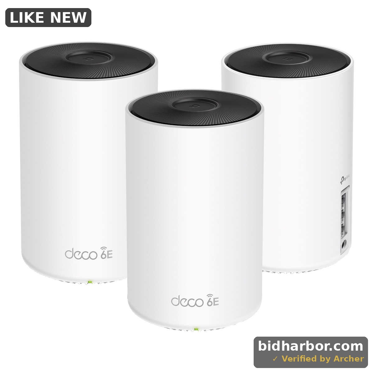 TP-Link Deco AXE5300 Wi-Fi 6E Tri-Band Whole-Home Mesh Wi-Fi System 3 Pack