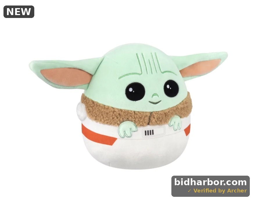 Squishmallows Official Disney 20-Inch Star Wars GROGU – Extra Large Ultra Soft Collectible Stuffed Toy, Kids Gift