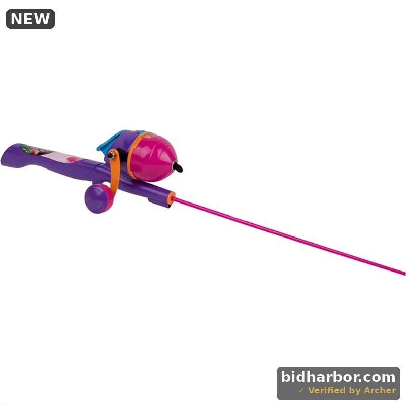 Kid Casters Dora the Explorer Youth Fishing Rod and Reel Combo, Ages 4 to 8