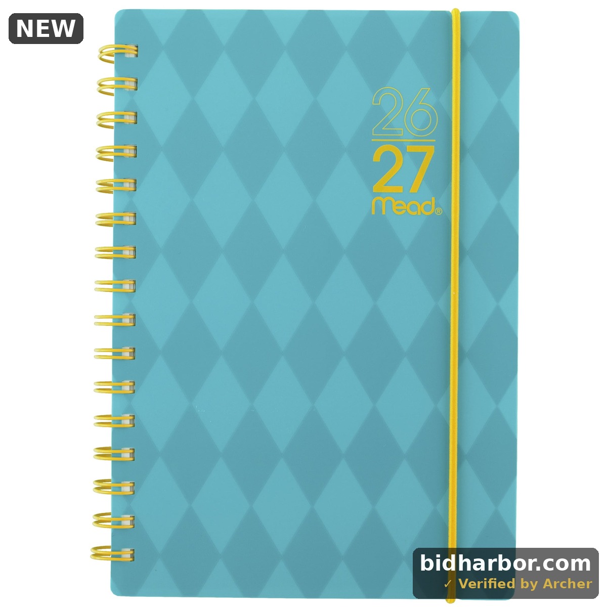 Mead Color Pop 2026-2027 Planner Tranquil Turquoise Small 5.5 X 8.5