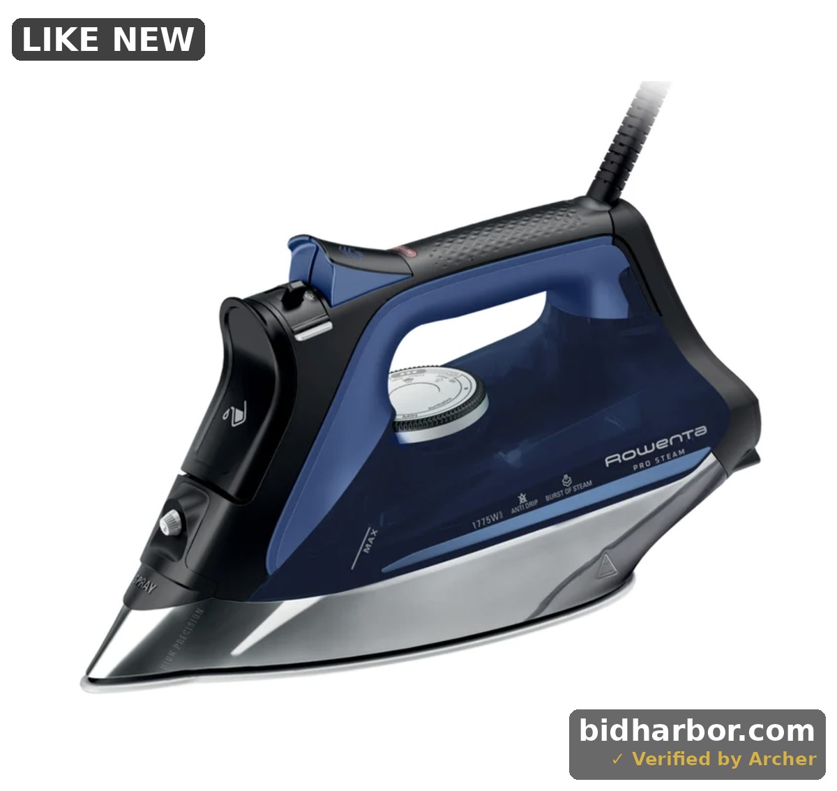 Rowenta Pro Steam Iron Model DW8302