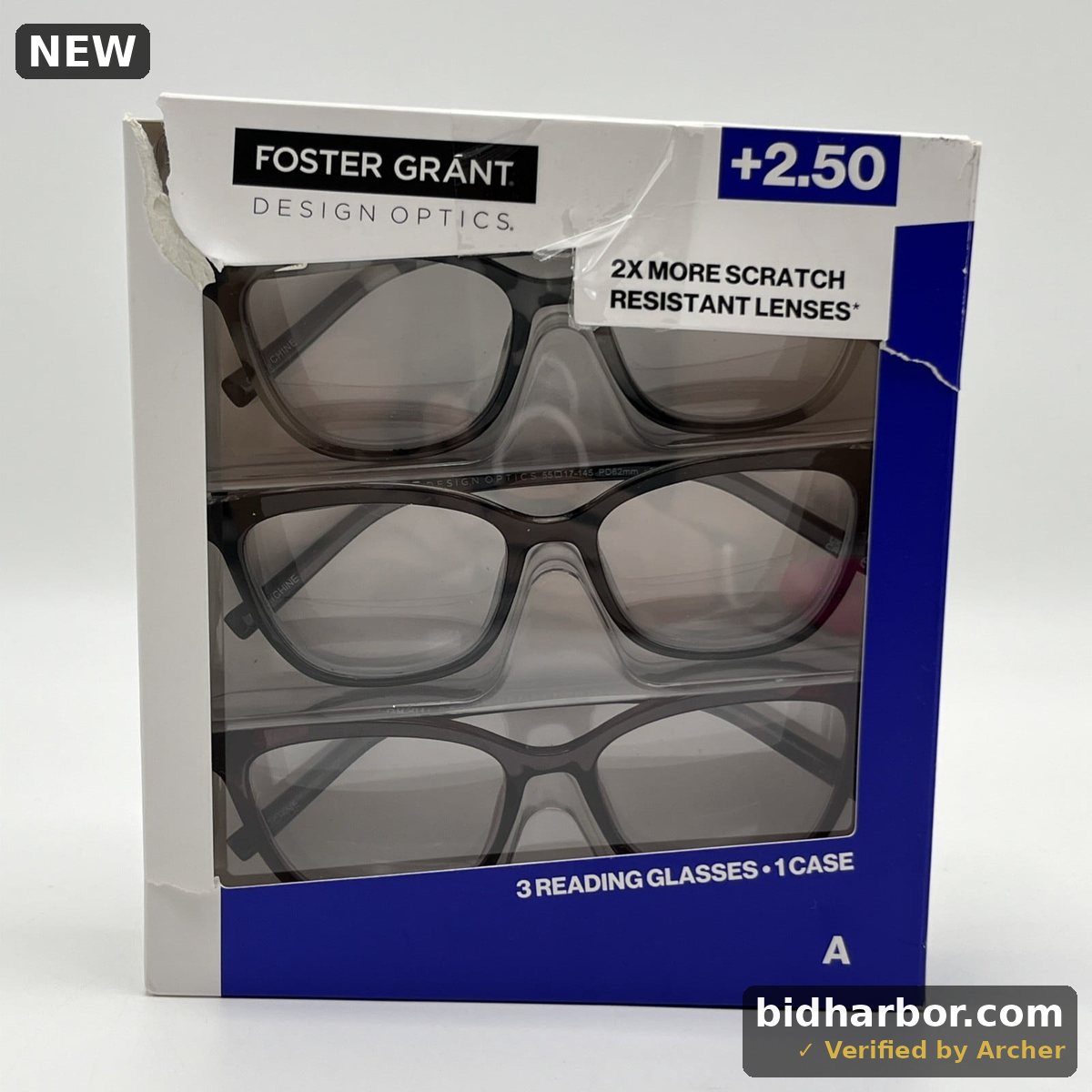 811 FASHION CATEYE +2.50