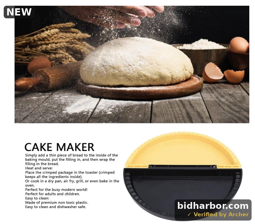 Large Dough Pastry Press, Multifunctional Pastry Making Mold, DIY Pastry Mold, Breakfast Pasta Making Tools
