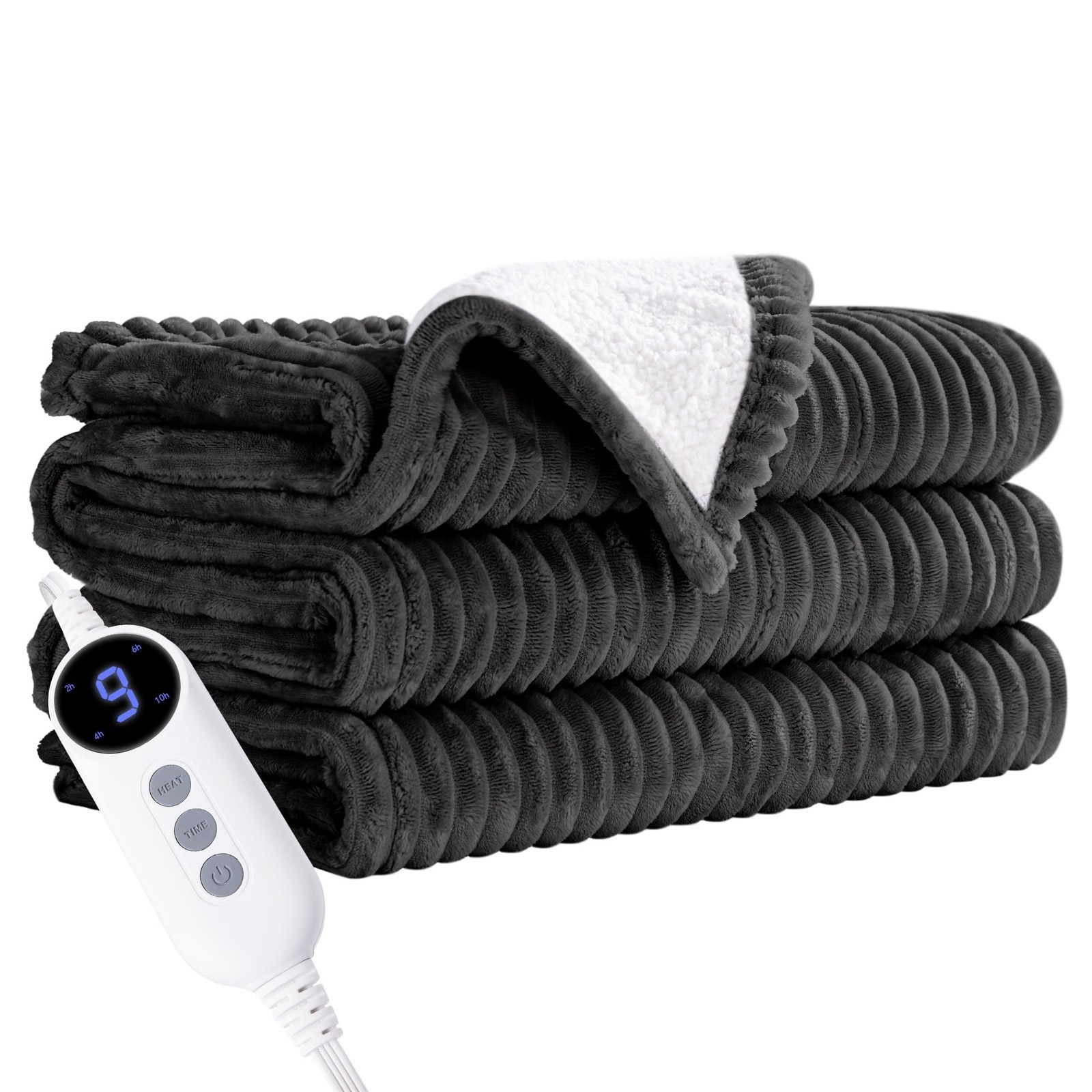 Justlet JUSTLECTGT-10 Heated Blanket Electric Queen, 84"x90" Heating Blanket