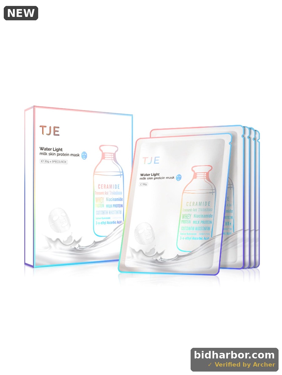 TJE Moisturizing Milk Skin Protein Mask