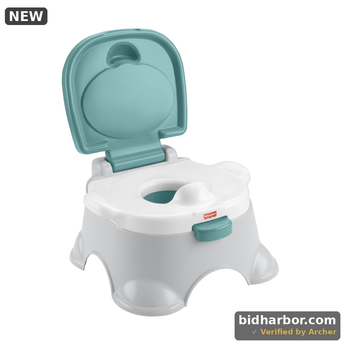 Fisher-Price 3-in-1 Toddler Potty Training Toilet Ring And Stepstool Children Ages 18 Months