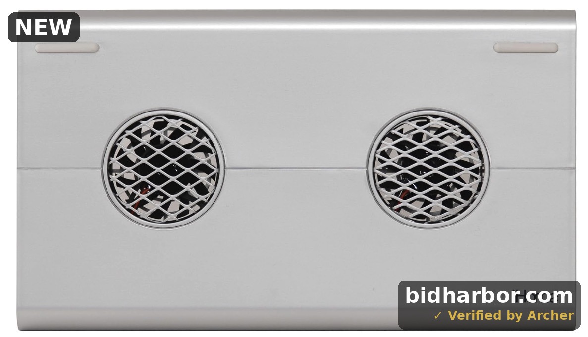 iHome Expandable USB Powered Cooling Pad For Mac Silver IMAC-A300S