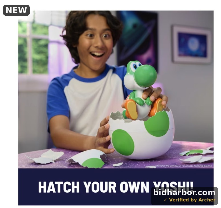 Super Mario Galaxy Movie, Hatchin' Yoshi Interactive Egg