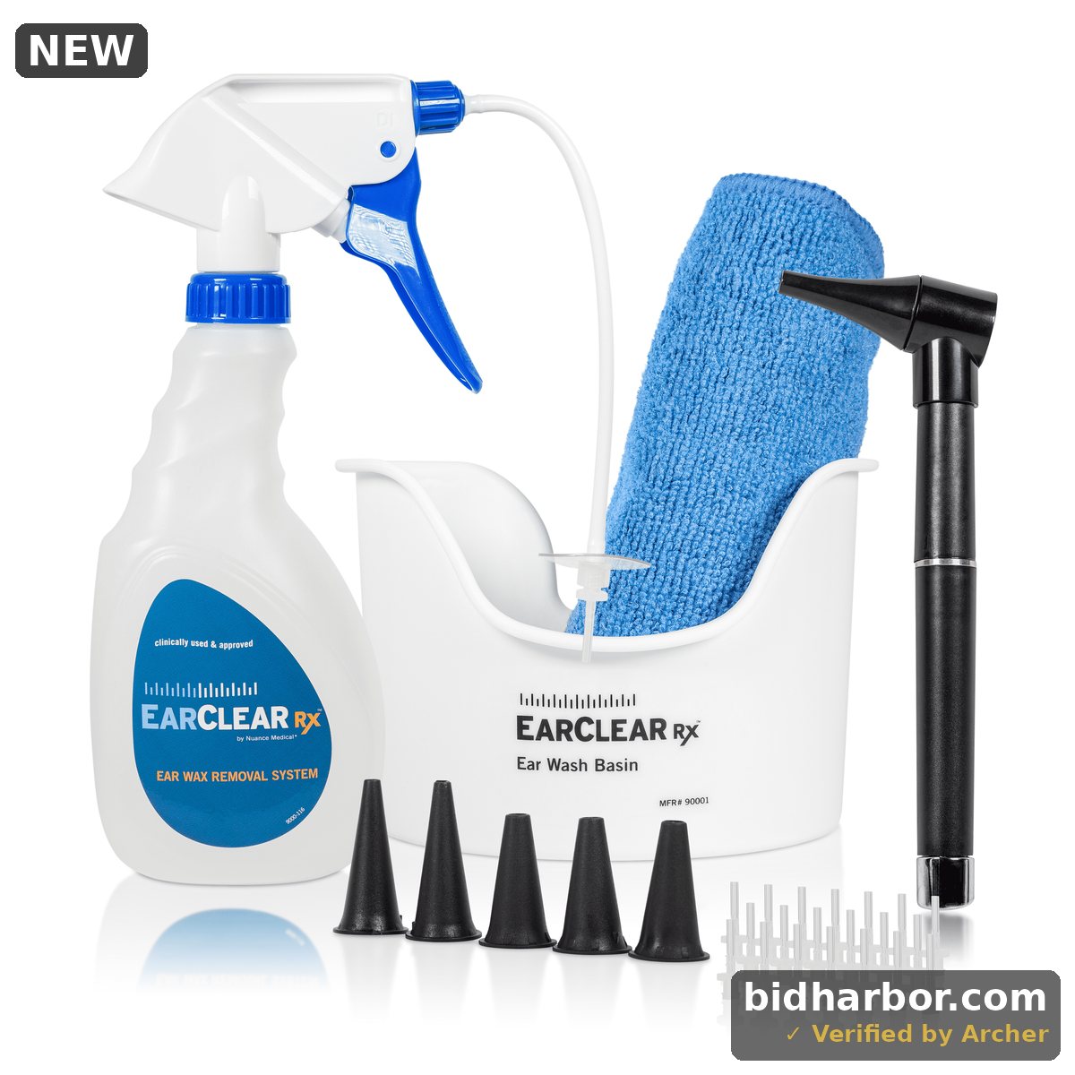 EarClear Rx Flexible Tip Ear Washing Kit for Ear Wax Removal