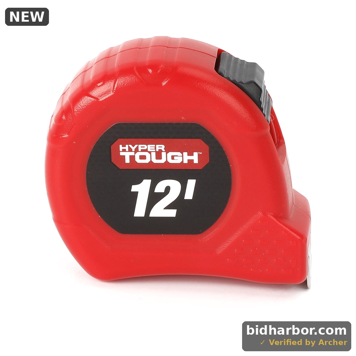Hyper Tough 12-foot Tape Measure with Nylon Coated Blade