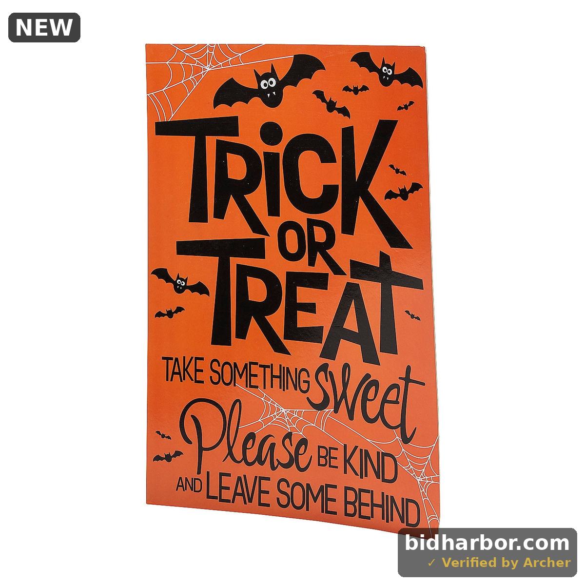 Halloween Candy Sign