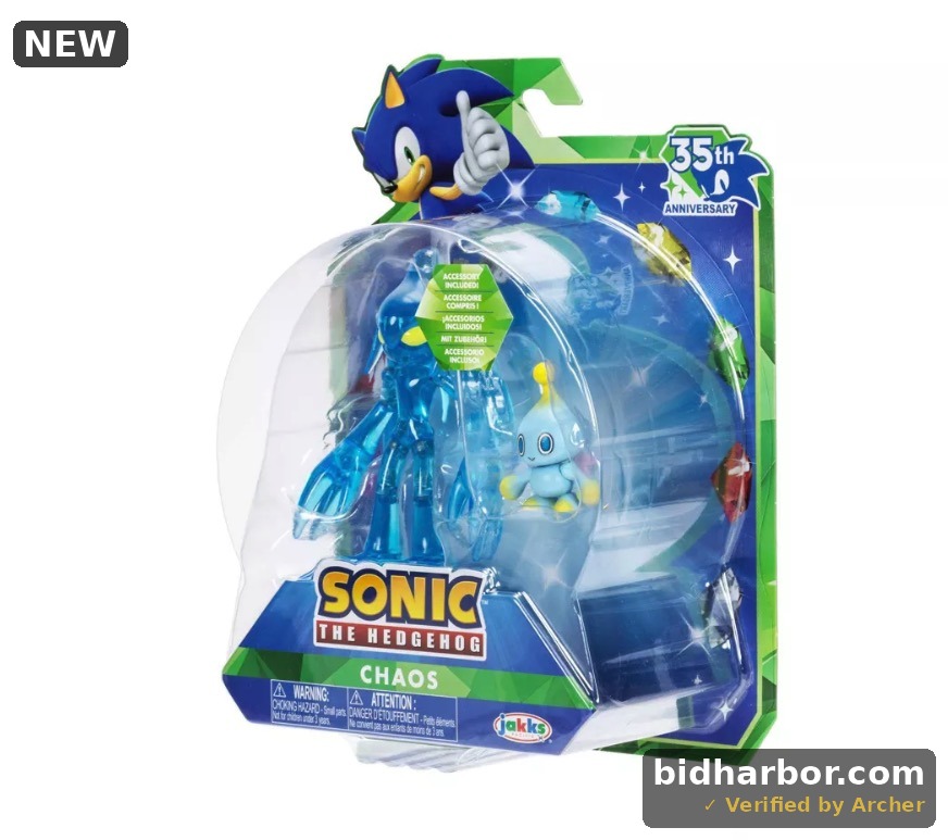 JAKKS Pacific Chaos - Sonic The Hedgehog Action Figure