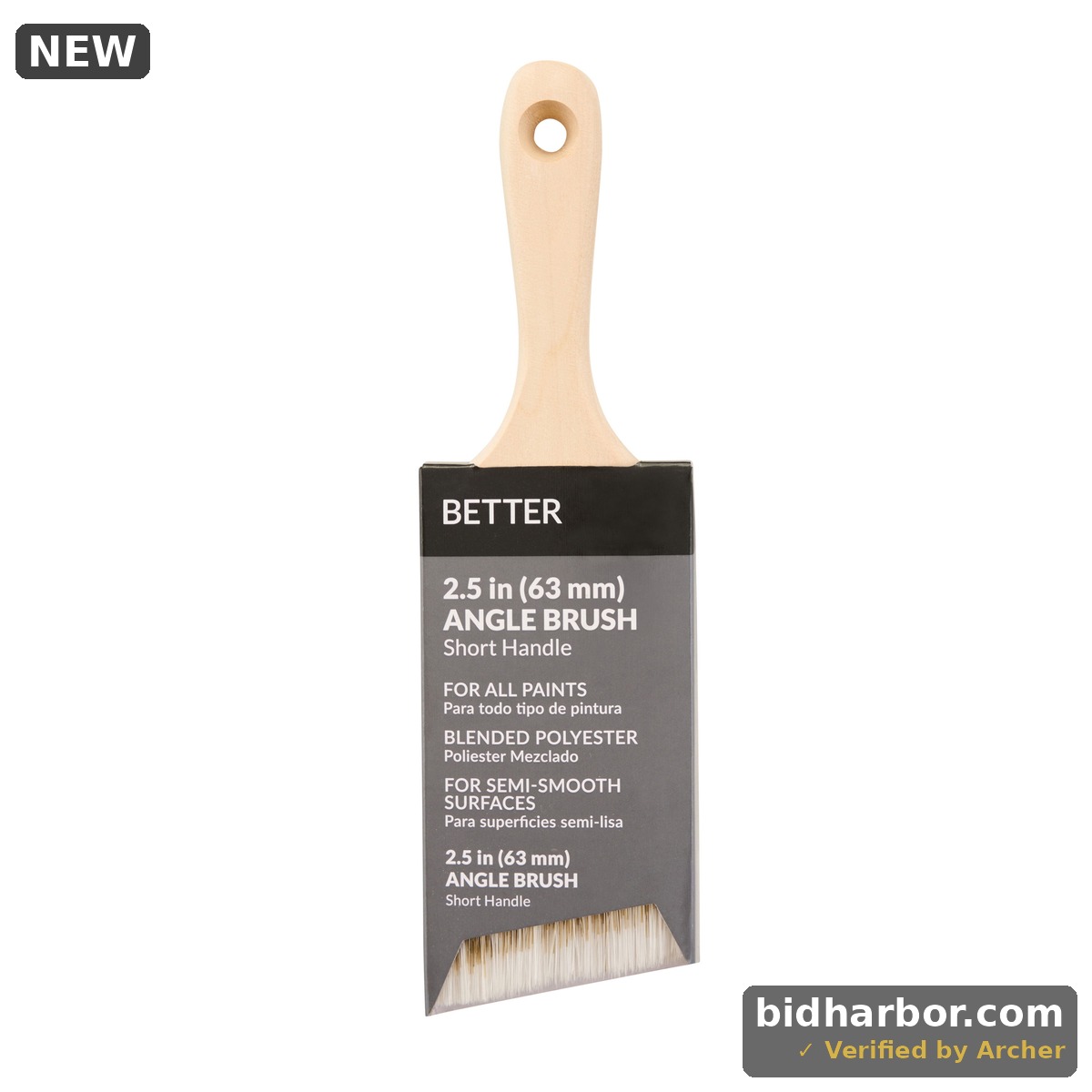 Linzer BETTER 2.5 Blended Polyester Short Angle Brush