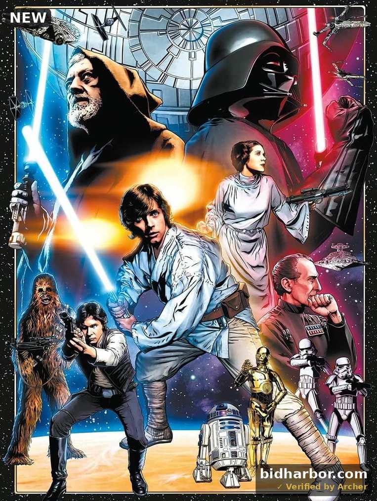 Gblkbhl Star Wars 5D Diamond Art Kits For Adults Full Drill Nature Diamond Art Accessories And Tools Diamond Dots DIY Crafts For Living Room Home Wall Decor 12 X16