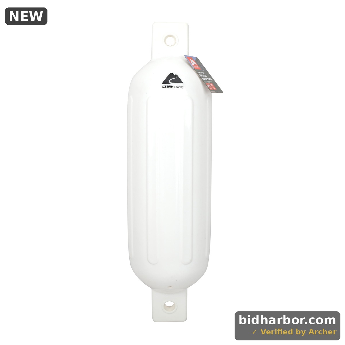 Ozark Trail 5.5 X 20 Inflatable Boat Bumper Marine Boat Fender White