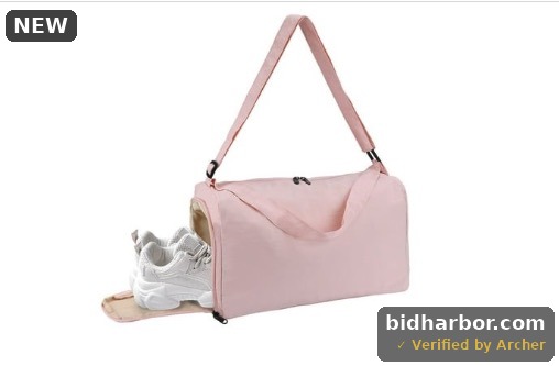 Gocvo Small Gym Bag with Shoe Compartment Lightweight Duffle Bag for Women Men Travel Bag with Wet Pocket for Gym Yoga Swim Weekend Bag (Pink)