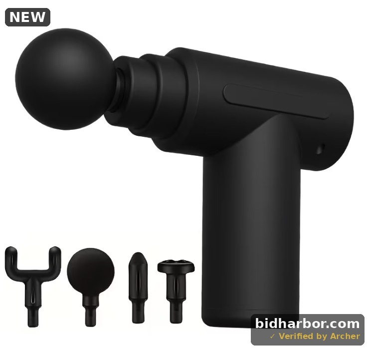 NEW Electric Fascia Massage Gun – Portable Muscle Massager