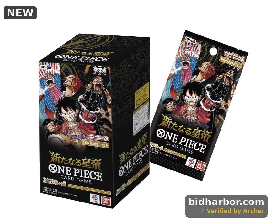 Bandai One Piece Card Game Booster Box - The New Emperor (OP-09) - 24 Packs (Japanese)