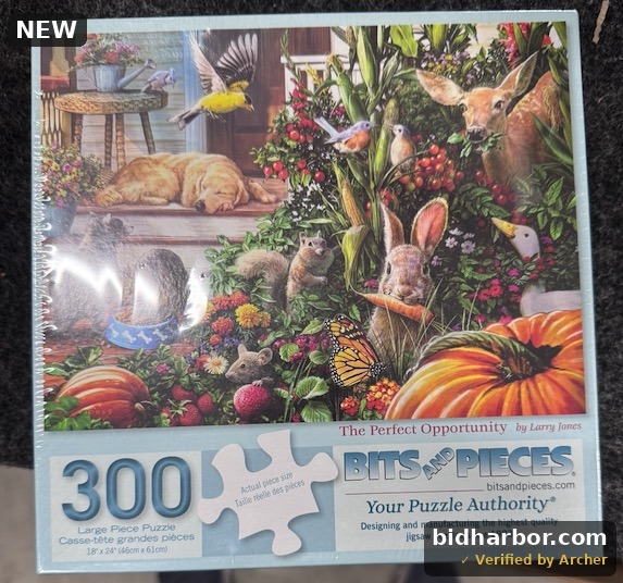 Bits And Pieces Snowman Welcome 300 Piece Jigsaw Puzzle
