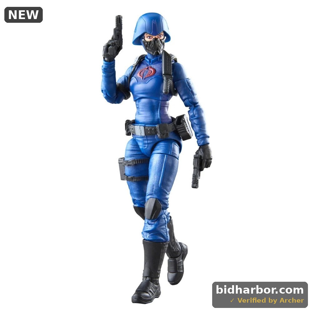 G.I. Joe Classified Series Retro Cardback Cobra Valkyrie, 6 inch Action Figure