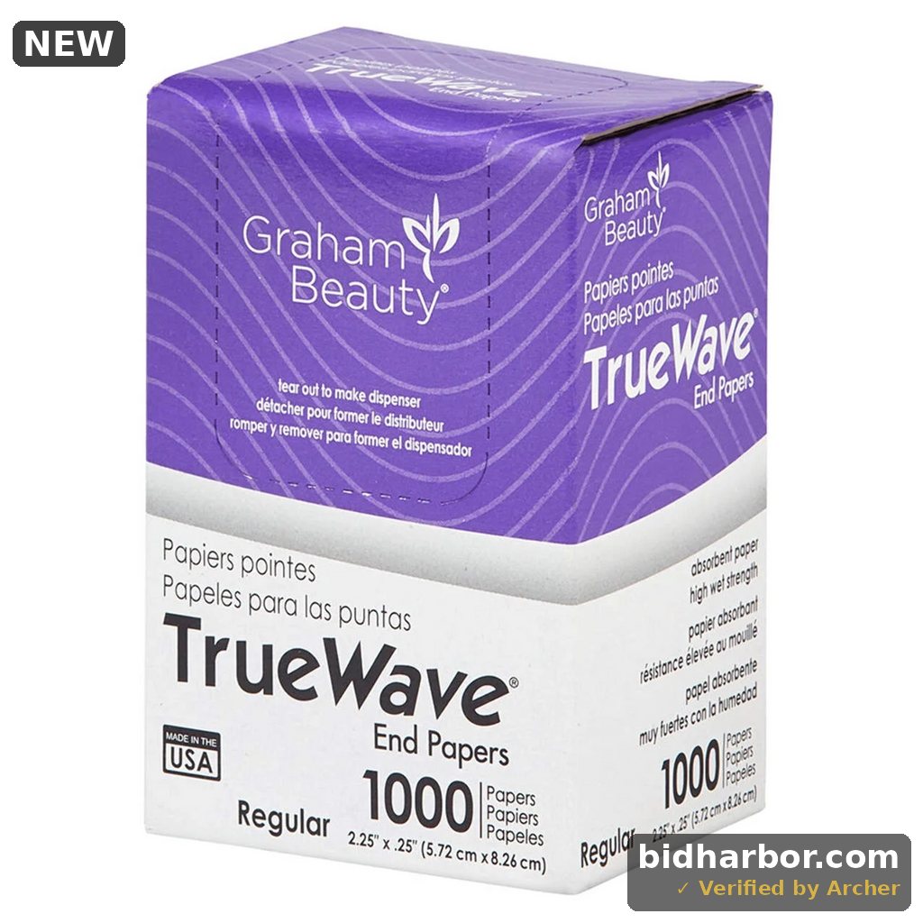 Graham Beauty TrueWave End Papers - 1000/BX