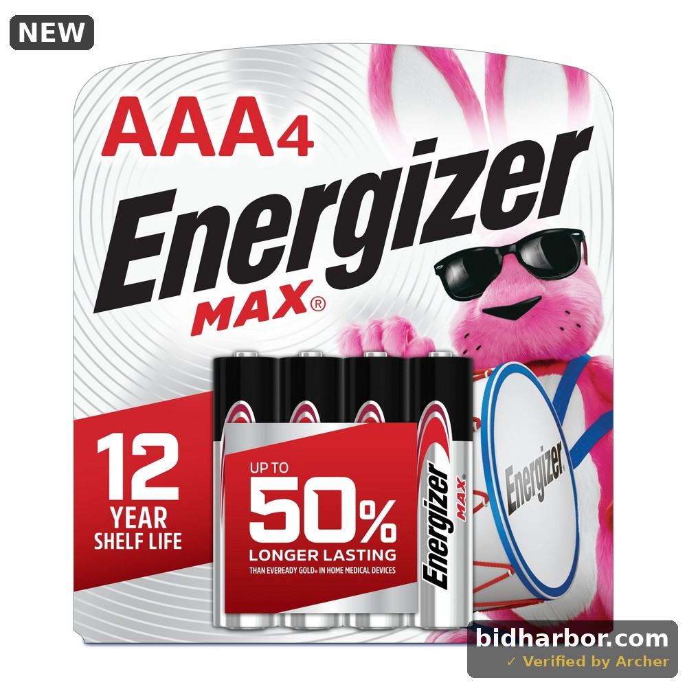 ENERGIZER MAX BATTERY AAA