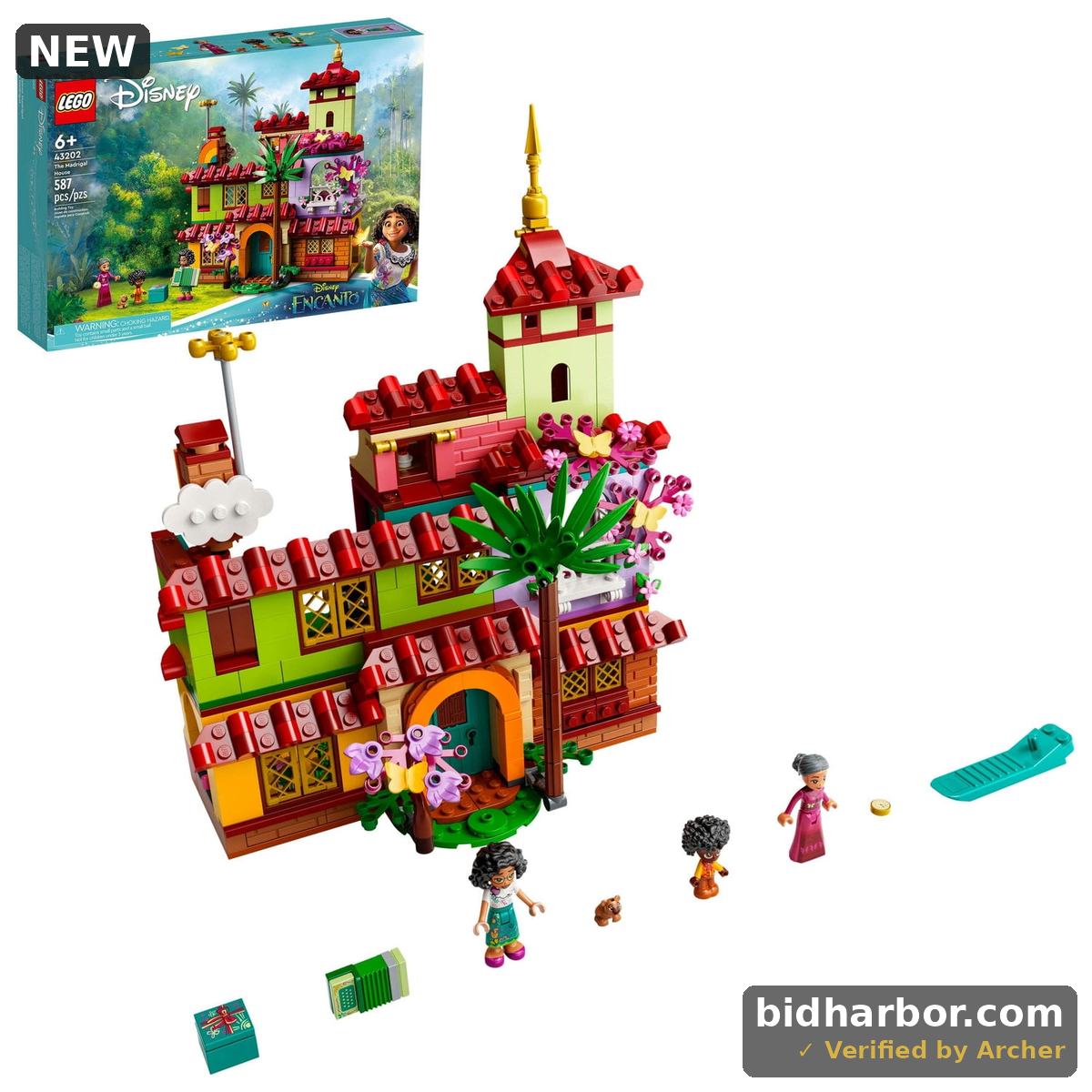 Disney LEGO Encanto The Madrigal House 43202 Building Kit
