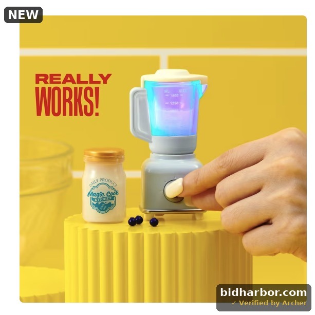 ZURU Mini Brands Really Works Magic Cook Kitchen, Miniature Working Cupcake Maker Toy, Batteries Included